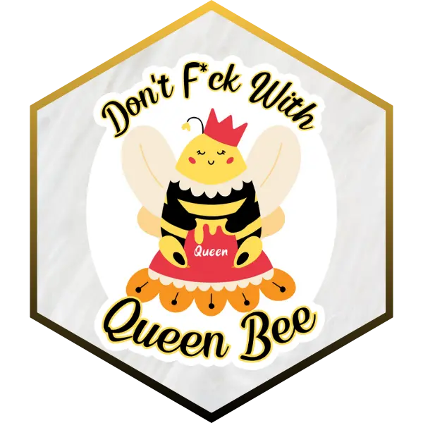 Queen Bee Sticker